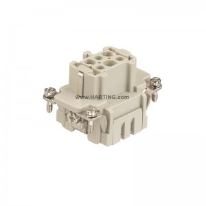 Harting 09 33 006 2616 09 33 006 2716 Han Insert Cage-clamp Termination Connectors Diwydiannol