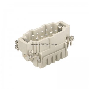 Harting 09 33 010 2616 09 33 010 2716 Han Insert Cage-clamp Termination Industrial Connectors