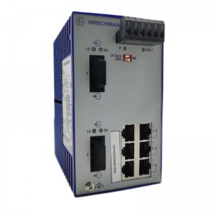 Некіравальны прамысловы камутатар Ethernet Hirschmann RS20-0800S2S2SDAUHC/HH