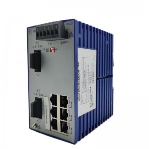 Hirschmann RS20-0800S2S2SDAUHC/HH Endistriyèl Ethernet switch san jere