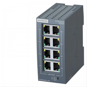 Commutador Ethernet industrial no administrat de Siemens 6GK50080BA101AB2 SCALANCE XB008