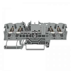 WAGO 2002-1861 4-conductor Carrier Terminal Block
