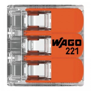 WAGO 221-413 COMPACT Splicing Connector