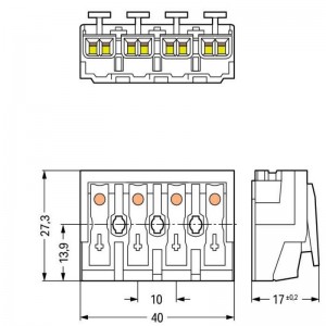 WAGO 294-4044 İşıqlandırma Konnektoru