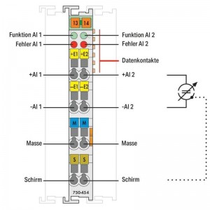 WAGO 750-454 Modul Input Analog