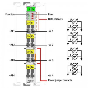WAGO 750-471 Analog Input Module