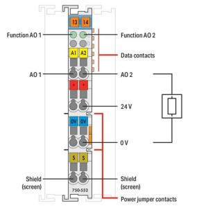 WAGO 750-552 Analog Output Module