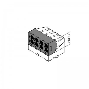 WAGO 773-108 PUSH WIRE Connector
