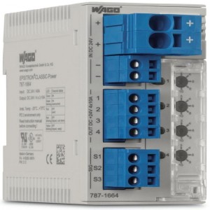 WAGO 787-1664/000-004 Power Supply Electronic Circuit Breaker