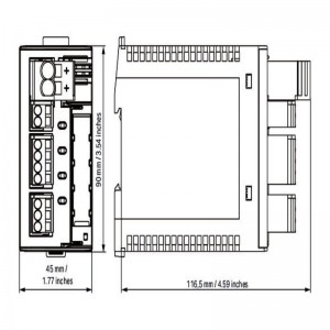 WAGO 787-1664/000-250 Disyuntor electrónico de fonte de alimentación