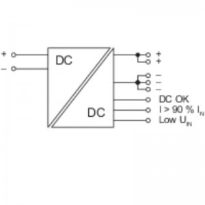 Weidmuller PRO DCDC 120W 24V 5A 2001800000 DC/DC Converter Power Supply