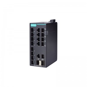 MOXA EDS-2018-ML-2GTXSFP-T Gigabit Unmanaged Ethernet Switch