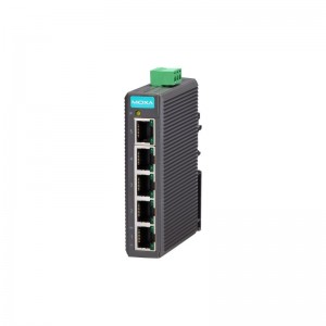 MOXA EDS-205 Entry-level Unmanaged Endistriyèl Ethernet switch