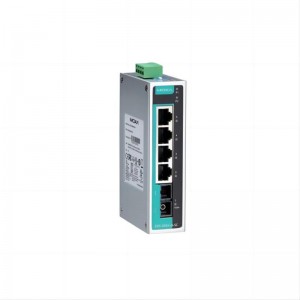 MOXA EDS-205A-S-SC Switch ea Ethernet ea Indasteri e sa Laoeng