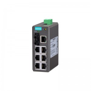 MOXA EDS-208 Kudeatu gabeko Industrial Ethernet Switch Sarrerako maila