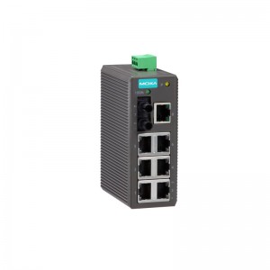 MOXA EDS-208 Entry-level Unmanaged Endistriyèl Ethernet switch