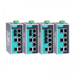 MOXA EDS-208A-SS-SC 8-ports kompakt uadministrert industriell Ethernet-svitsj