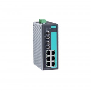 MOXA EDS-308 Басқарылмайтын өнеркәсіптік Ethernet қосқышы