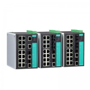 Switch Ethernet industriale gestito Gigabit MOXA EDS-518A-SS-SC