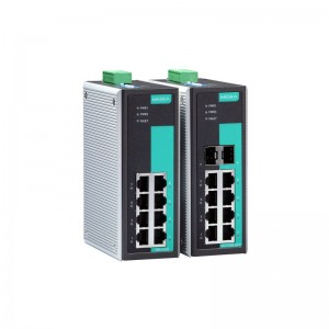 MOXA EDS-G308-2SFP Conmutador Ethernet industrial no administrado Gigabit completo de 8 puertos