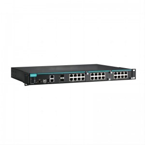 MOXA IKS-6726A-2GTXSFP-HV-T 24+2G-port Modular Managed Industrial Ethernet Rackmount Switch