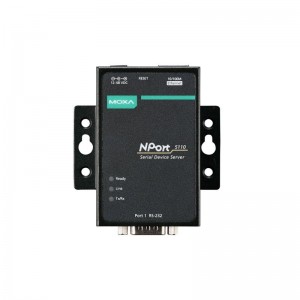 MOXA NPort 5110 เซิร์ฟเวอร์อุปกรณ์ทั่วไปทางอุตสาหกรรม