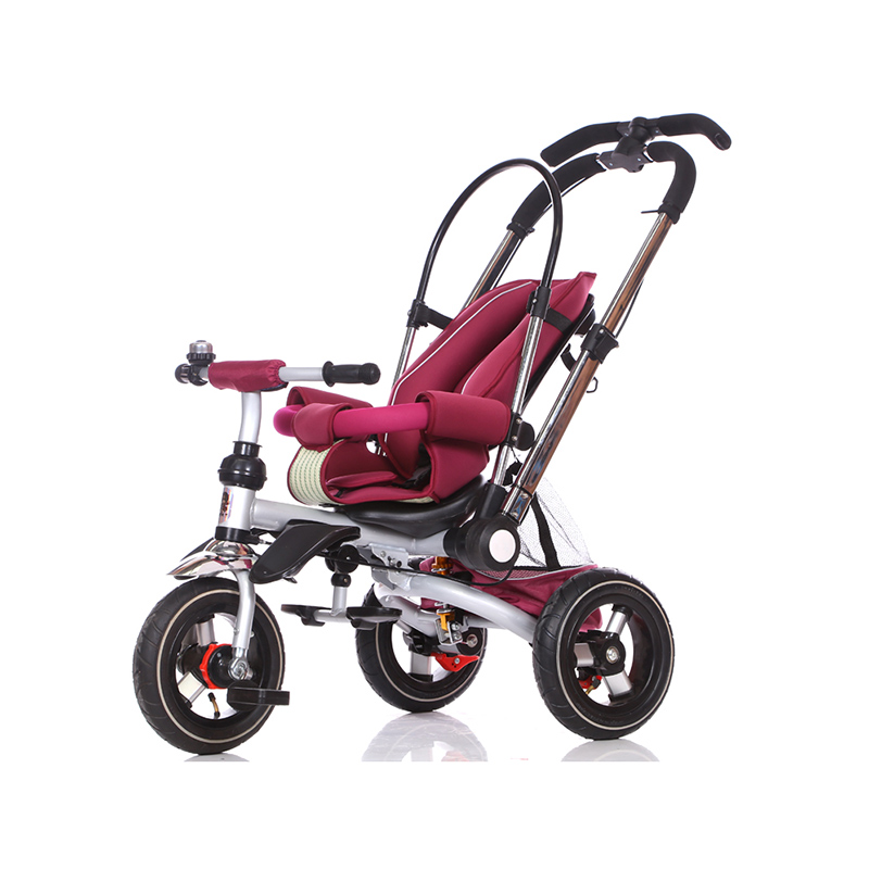 Baby stroller TX-010  All Terrain Toddler Bike 6-in-1, Officially Licensed & Designed by Bentley Motors UK; Baby to Big Kid Tricycle is a Compelling Statement of Performance & Luxury, Sequin Blue (10m-5y+)
