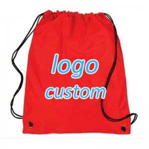 High Quality Polyester Drawstring Bag Promotional drawstring backpack Custom Drawstring Bag