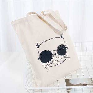 High Quality China Recycled Bci Oekotex Organic Shoulder Gift Women Ladies Handbags Fashion Shopping Canvas Tote Cotton Bag
