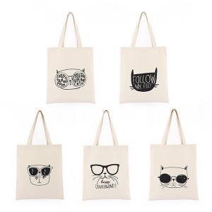 Top Suppliers Canvas Messenger Bag Supplier - Organic 100% Natural 12oz Cotton Tote Promos Events Cotton Shopping Bag – Tongxing
