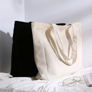 Elegant dainty fashion canvas tote cotton bag