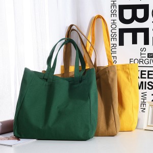 Factory Promotional China 2021 New Design OEM Canvas Promotional Tote Bag