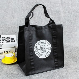 Recycle Non Woven PP Shopping Bag with Bright Silkscreen Logo