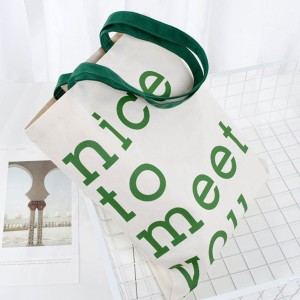 Wholesale China Big Supermarket Reusable Folding Fabric Promotional Non Woven Shopping Bag