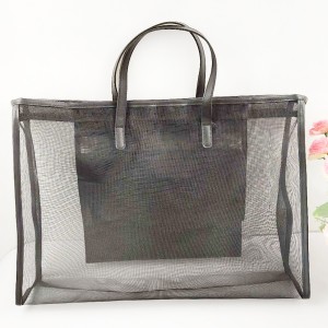 Good quality China Travel Polyester Large Size High Quality Mesh Tote Beach Bag