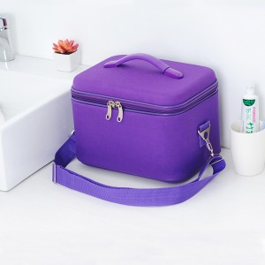 Waterproof Cosmetic Storage Case with Multiple Pockets Travel Wash Kit