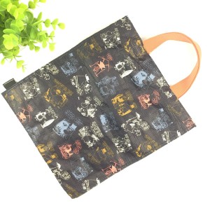 Reusable Full Color Printed Eco Laminated PP Woven Picnic Bag