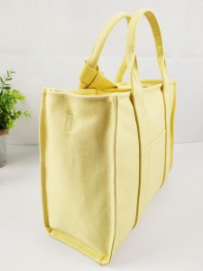 Exquisite Luxury Vintage Light Color Cotton Canvas Handbag Custom Tote Bag