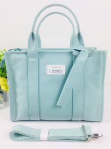 Fashion Trend Ladies Handbag Cotton Canvas Tote Bag