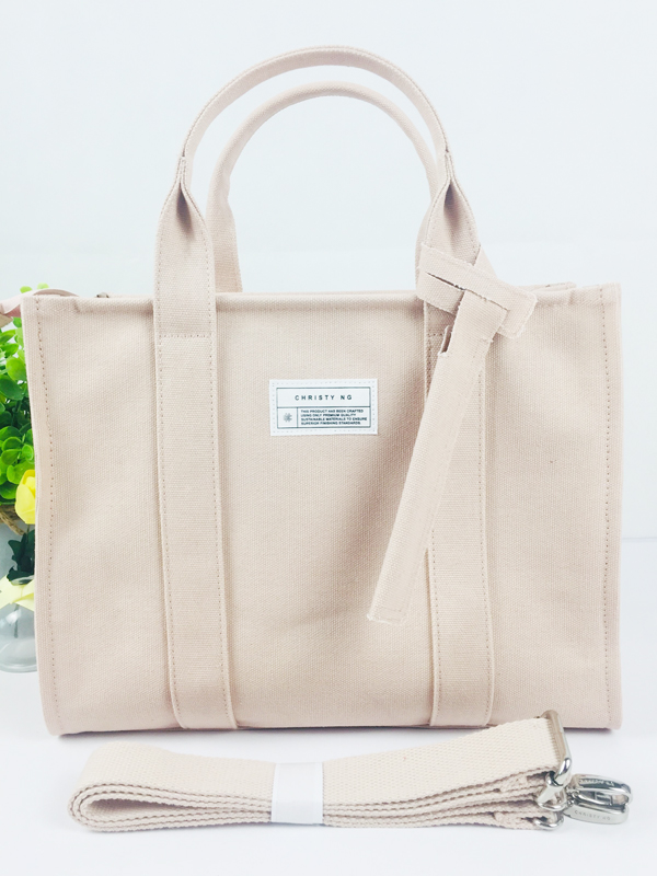 Reasonable price Canvas Tote Bag Supplier - Best Vintage Cotton Canvas Tote Ladies Handbag with Long Cotton Strap – Tongxing