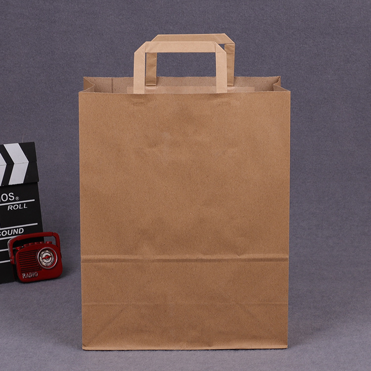 Brown/White Kraft Paper Bags with Handles, Birthday Parties, Restaurant takeouts, Shopping, Merchandise, Party, Retail, Gift Bags Featured Image