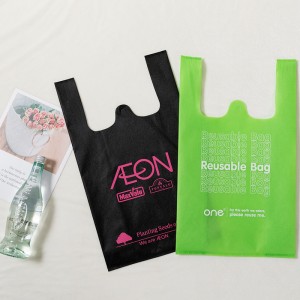 Sonic Seal Singlet Style Non Woven Bags for Foods & Beverage, Reusable Bags, Grocery Bags, Cheap Shopping Bags
