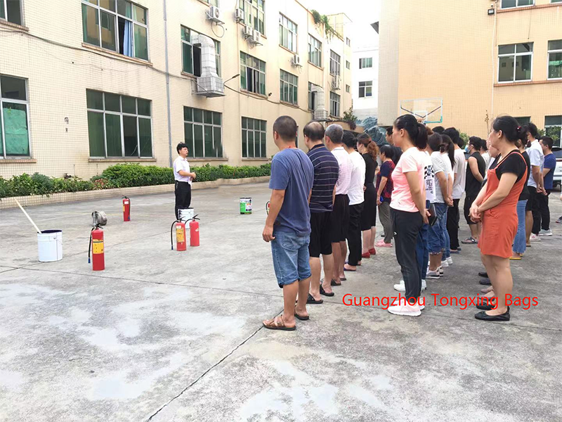 Carry Out Fire Drill To Improve Staff’s Emergency Rescue Ability