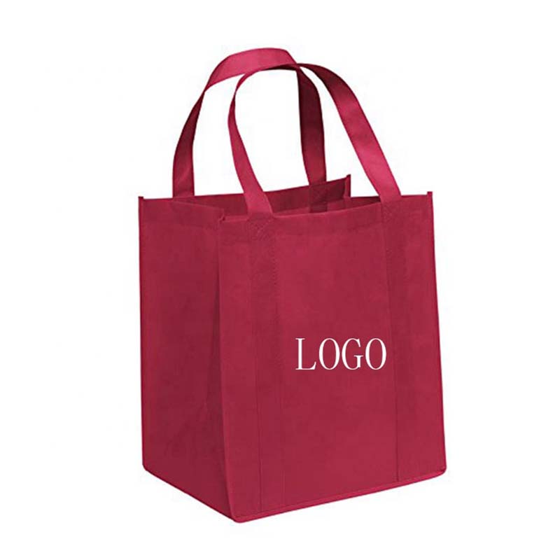 China Best prices cheap price red printing non woven bag with nylon woven  tote Manufacturers and Suppliers