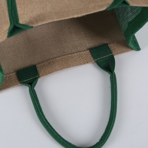 Custom Waterproof Promotion Gifts Bag Eco Jute Shopping Tote Bag