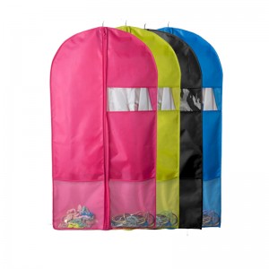 Custom Logo Dustproof Garment Bags For Clothing Oxford PVC Suit Cover Bag