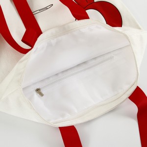 Wholesale OEM China Custom Logo Promotional Printed Foldable Cotton Canvas Shopping Tote Bag