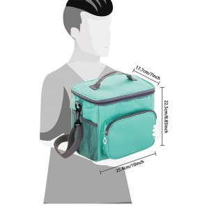 Outdoor Picnic Food Cooler Bag Supplier Custom Logo Waterproof Constant Temperature Mommy Bag