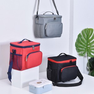 IOS Certificate China Insulated Travel Bag Lunch Cooler Bag with Zipper