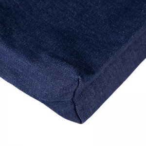 Good quality China Custom Cheap Jeans Denim Tote Shopping Bag